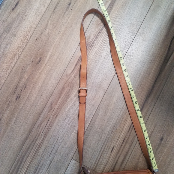 Brown Faux Leather Crossbody - Picture 8 of 8